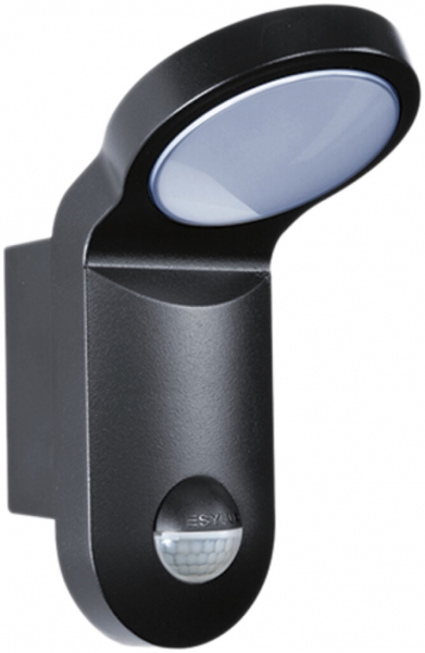 LED-Automatikleuchte ESYLUX AOL 100 LED 3K, 140°, schwarz 