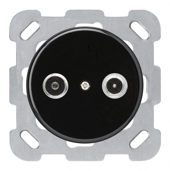 Prise d'antenne ENC basico TV-R montage B 14dB 2GHz noir 