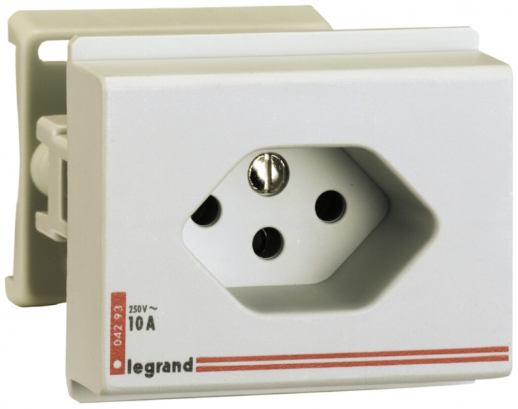 Prise INC X3 T13 gris 