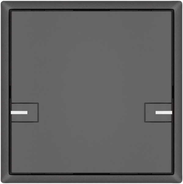 Poussoir KNX RGB EDIZIO.liv SNAPFIX® capteur temp.RGB-LED 1× comm.2T grf 