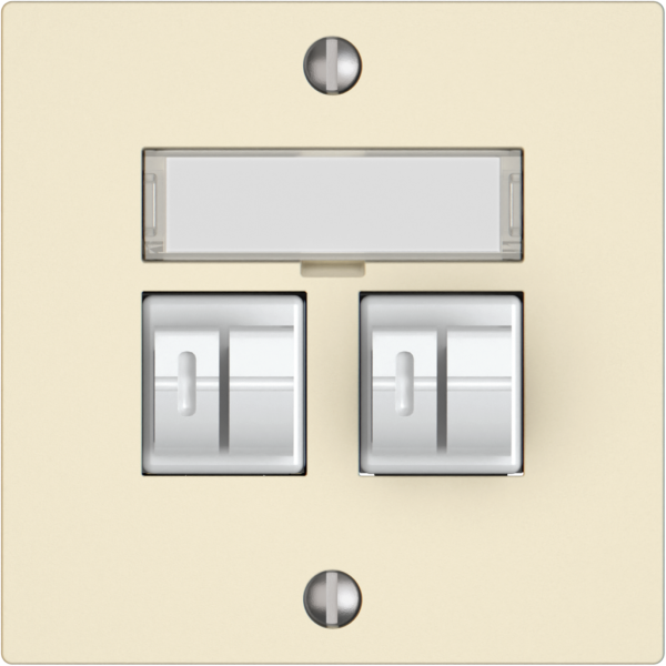 Prise audio EDIZIO.liv SNAPFIX® 2× cr 