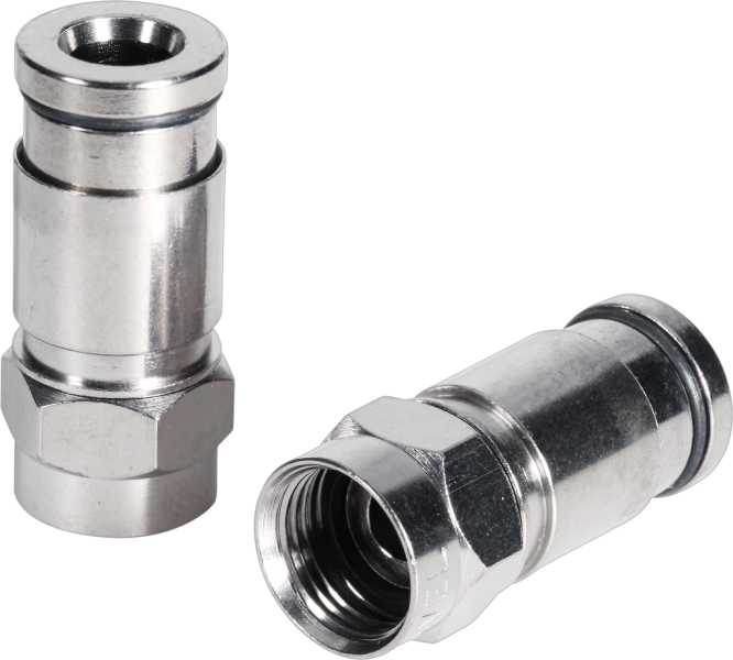 connecteur F à compression 