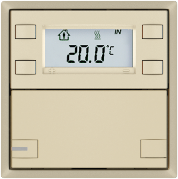 Poussoir RTH EDIZIO.liv SNAPFIX® a.RGB-LED 1×touche comm.2T cr 