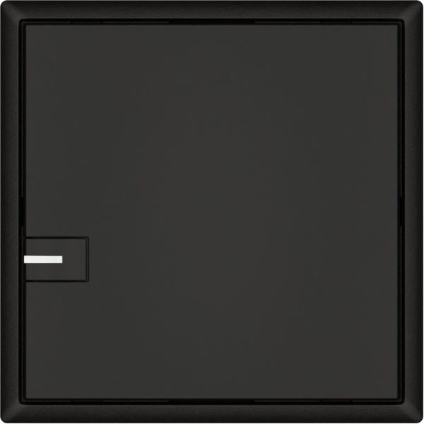 Poussoir universel EDIZIO.liv UNI SNAPFIX® 12…48V a.LED bleu 1× comm.1T no 