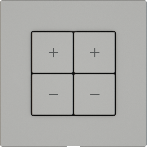 Nebenstelle Dimmer EDIZIO.liv Wiser SNAPFIX® 2 Kanal 4 Tasten WLAN hgu 