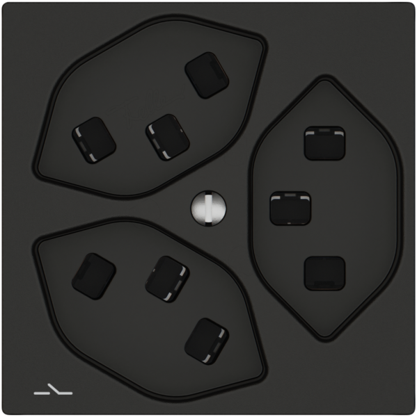 Prise EDIZIO.liv SNAPFIX® 3×T23 1×S no 