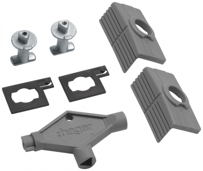 Interno di serratura Hager Orion.Plus triangolo 8mm 2 pezzi 