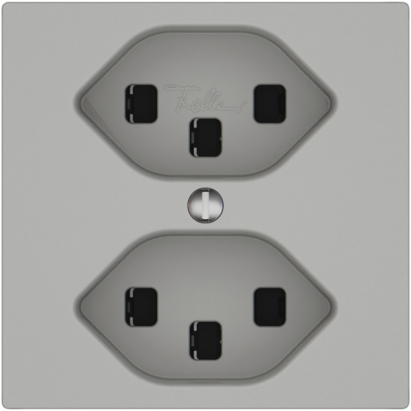 Prise EDIZIO.liv SNAPFIX® 2×T23 grc 