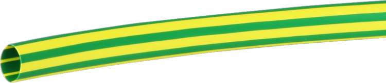Gaine rétractable DCPT 6mm vert/jaune 