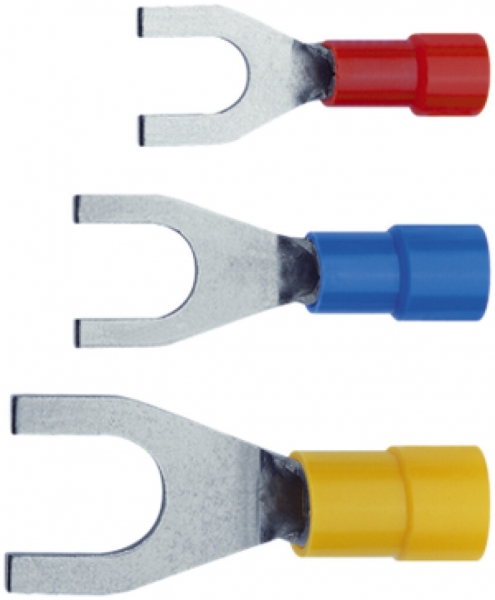 Capocorda pressione Ferratec M4 1…2.5mm² blu isolato 