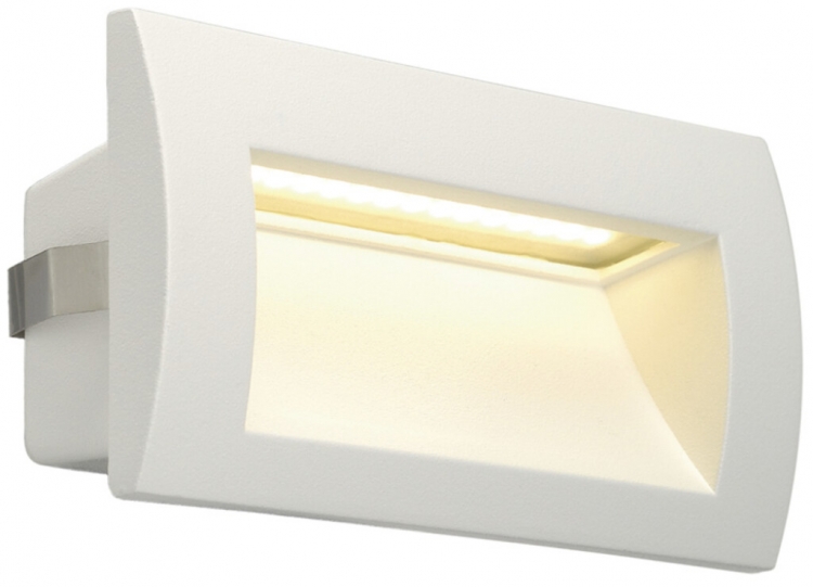 Applique LED INC SLV DOWNUNDER OUT M, 0.96W 155lm 3000K IP55 blanc 