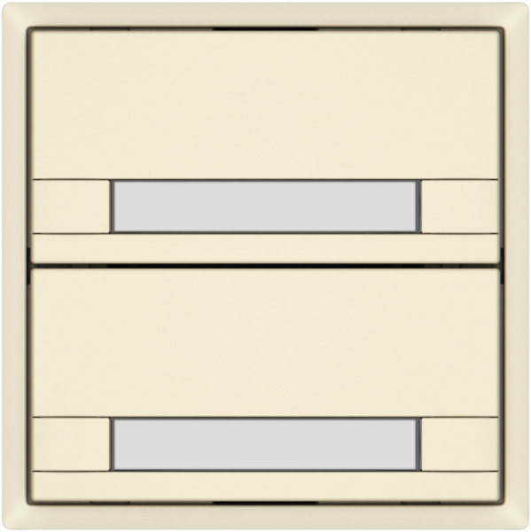 Pulsante KNX RGB EDIZIO.liv SNAPFIX® sensore temp.s.LED targ.2× com.2T cr 