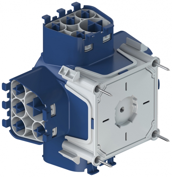 Scatola da incasso AGRO 115×115×115mm per tubi THFG 