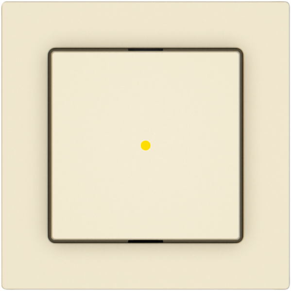 Pulsante EDIZIO.liv SNAPFIX® ARL/1P illuminazione frontale giallo cr 