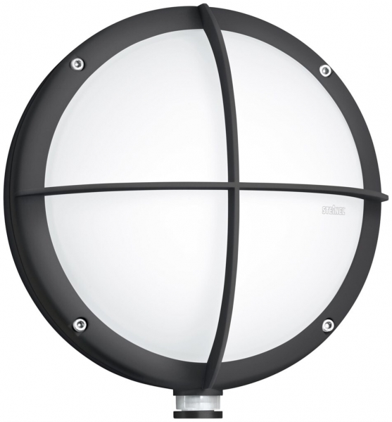LED-Wandleuchte Steinel L 331 Master PIR 9W 753lm 3000K Ø253mm IP44 