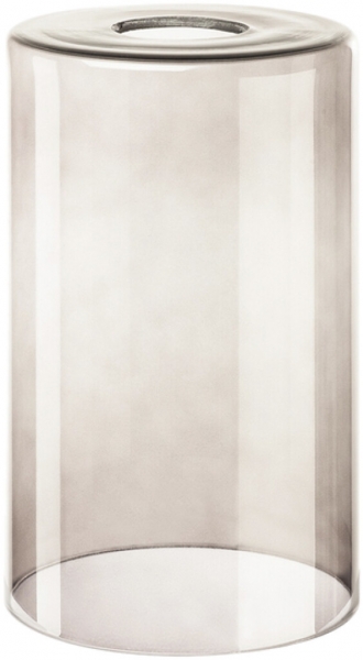 Abat-jour SLV FENDA Ø125×200mm, verre, fumé 