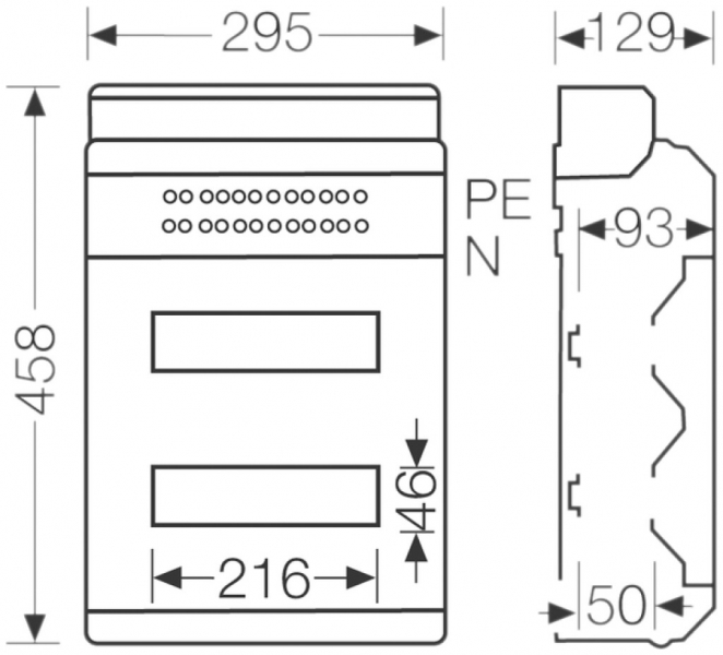 Centralino AP Hensel KV 9224 