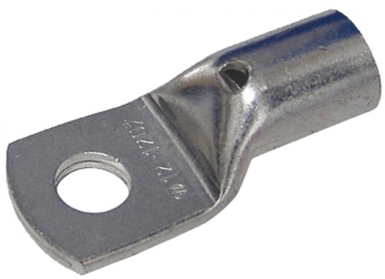 Cosse tubulaire à sertir INTERCABLE standard, 16mm² M6 gaSn trou inspection UL 