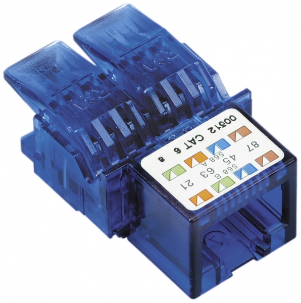 Modulo di raccordo R&M freenet 1×RJ45/u cat.6, senza placca adattatrice 