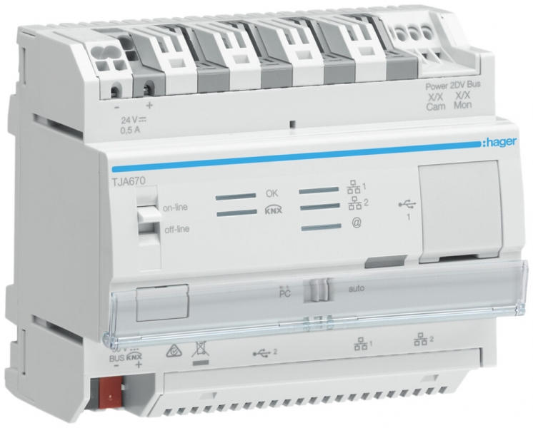 Server AMD Hager domovea basic KNX 