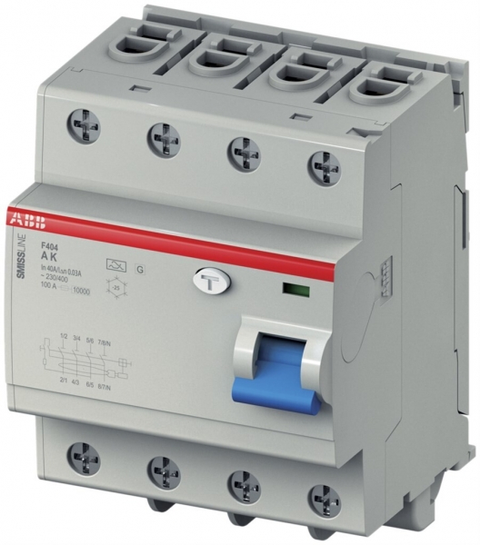 Interruttore differenziale SMISSLINE TP 63/30 3P+N 63A/30mA legg.ritardato 