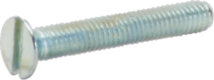 Vis à tête fraisée M3×30mm DIN 963A, zingué chromaté 