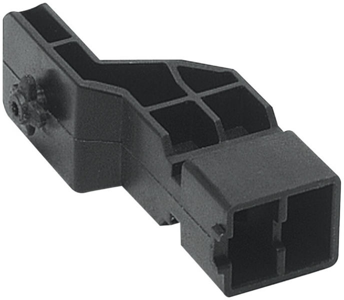 Adaptateur Hager univers N pour crampon de guidage écartement 150mm 20 pièces 