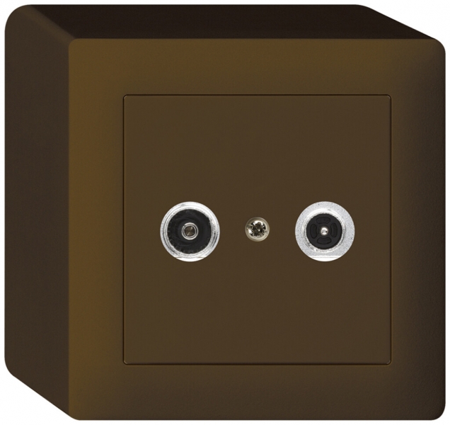 Presa antenna AP kallysto R/TV 19dB 2GHz marrone 