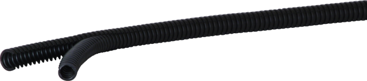 Tubo materia sintetica Duplex 10mm nero 