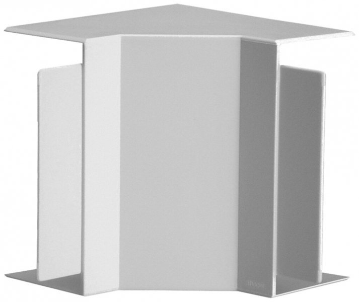 Angle intérieur Hager tehalit.FB 130×60mm gris IP30 