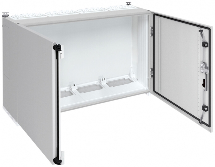 Armoire murale Hager univers porte pleine CP II IP55 800×1050×275mm RAL 7035 