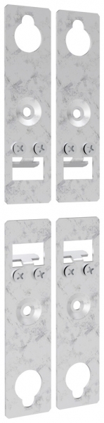 Linguette di fissaggio PrismaSeT XL per scatola 210mm 4 pezzi 