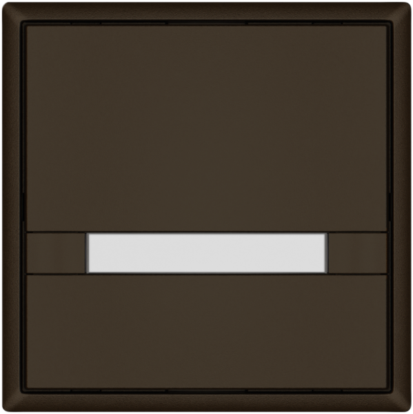 Pulsante KNX RGB EDIZIO.liv SNAPFIX® sensore temp.s.LED targ.1× com.2T ma 