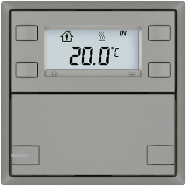 RTH-Taster EDIZIO.liv SNAPFIX® m.RGB-LED 1×Taste 2-Tbed.hgu 