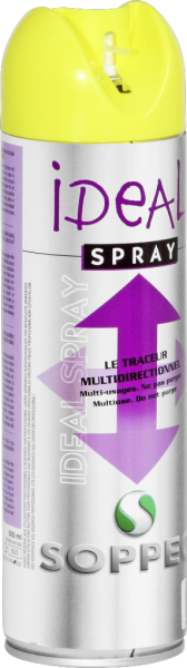 Spray de marquage Ideal 500ml jaune 