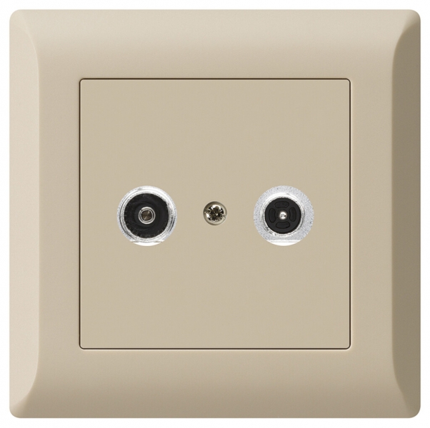 Presa antenna INC kallysto.line R/TV 19dB 2GHz beige 