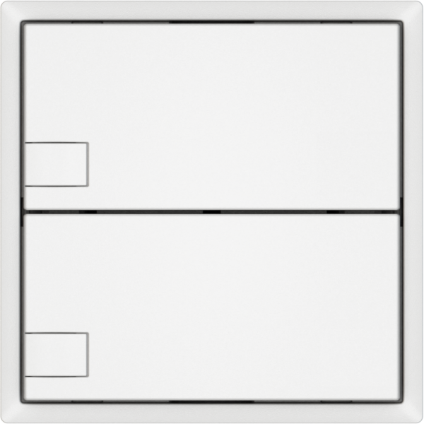 Universaltaster EDIZIO.liv UNI SNAPFIX® 5…48V o.LED 2× 1-Tbed.ws 