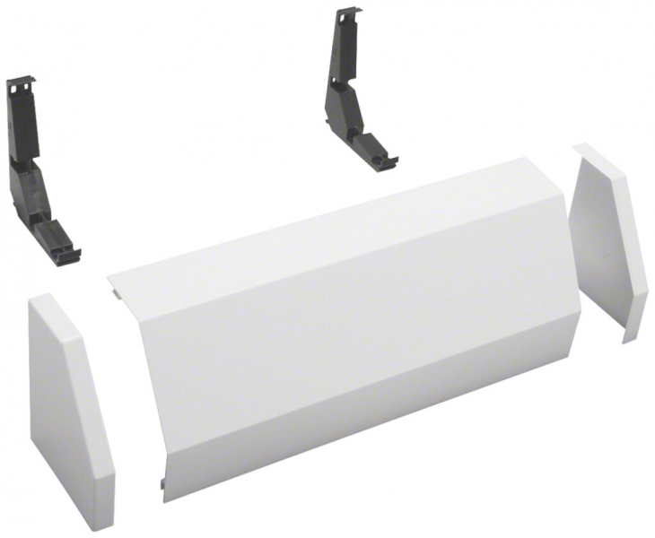 Canal de rangement Hager, 2-travées, 550×176×135mm sans halogène 