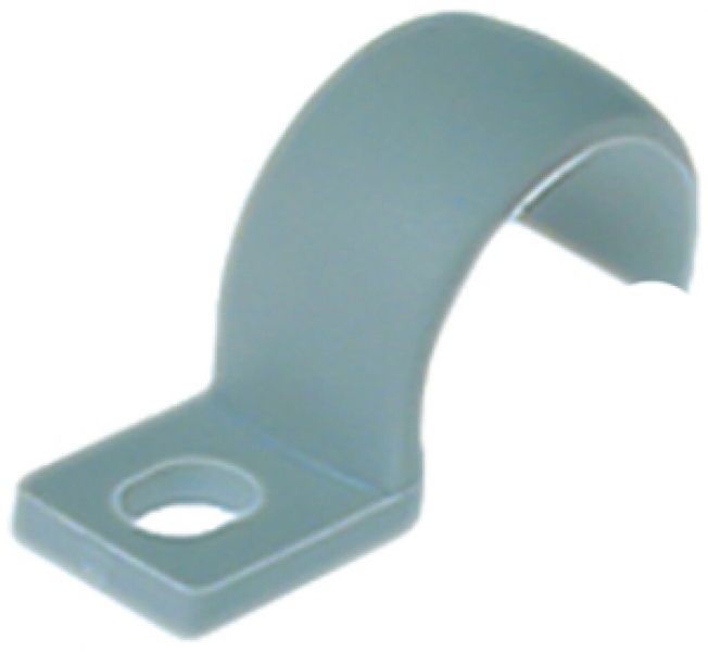 Brida TIT Plica M32 1 vite rinforzata con fibre di vetro grigio chiaro 