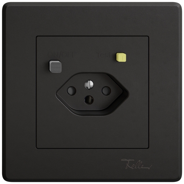 Prise FI ENC EDIZIO.liv  1×T13 avec shutter no 