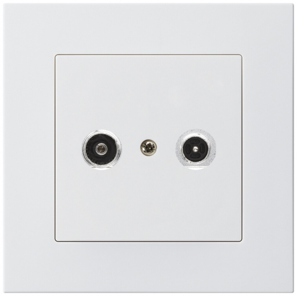 Prise antenne ENC kallysto.pro R/TV 23dB 2GHz blanc 