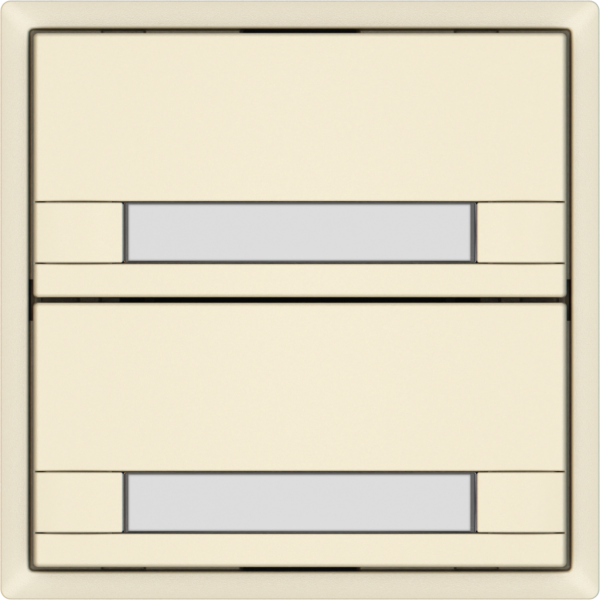 Poussoir universel EDIZIO.liv UNI SNAPFIX® 12…48V s.LED 2× étiqu.cr 