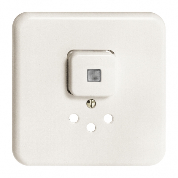 Kit frontale INC FH T12 bianco 86×86mm con lente 