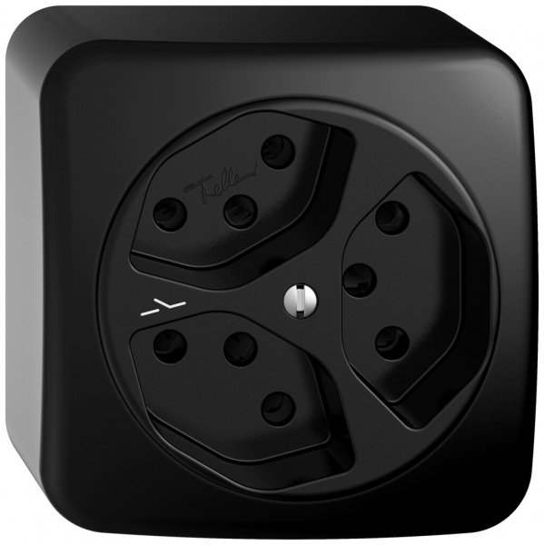 Prise AP STANDARDdue SNAPFIX® 3×T13 1×S no 