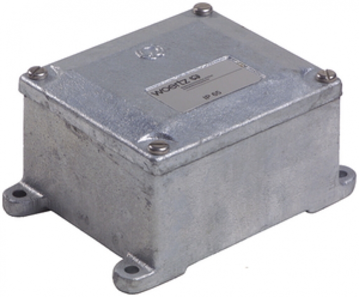 Abzweigdose EExe Woertz 1A ohne Einführung grau 