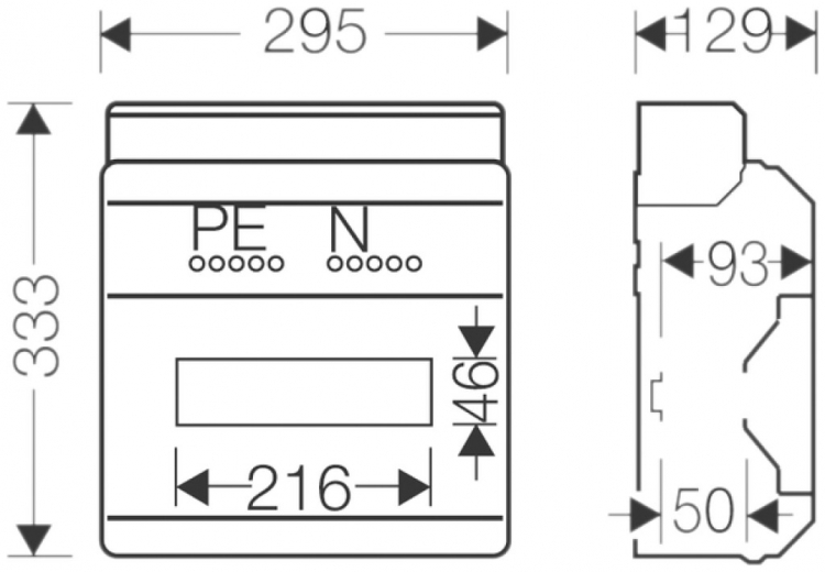 Centralino AP Hensel KV 9112 