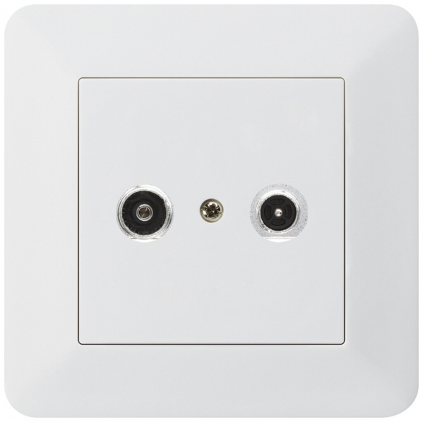 Presa antenna INC kallysto.trend R/TV 19dB 2GHz bianco 