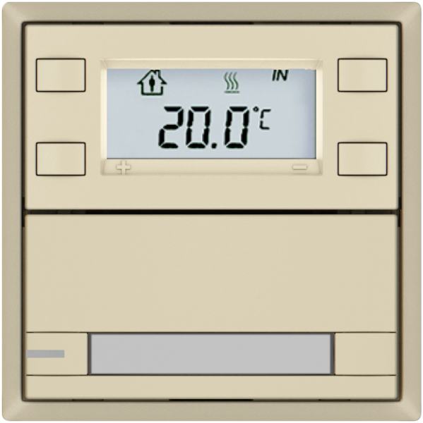 Pulsante RTH EDIZIO.liv SNAPFIX® c.RGB-LED targ.1×tasto com.2T cr 