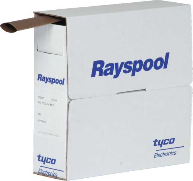 Gaine rétractable RNF3000-R-18/6 brun 