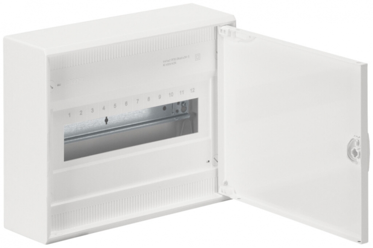 Coffret de distribution AP Hager volta 1 rangée porte IP30 305×245×96.5mm 